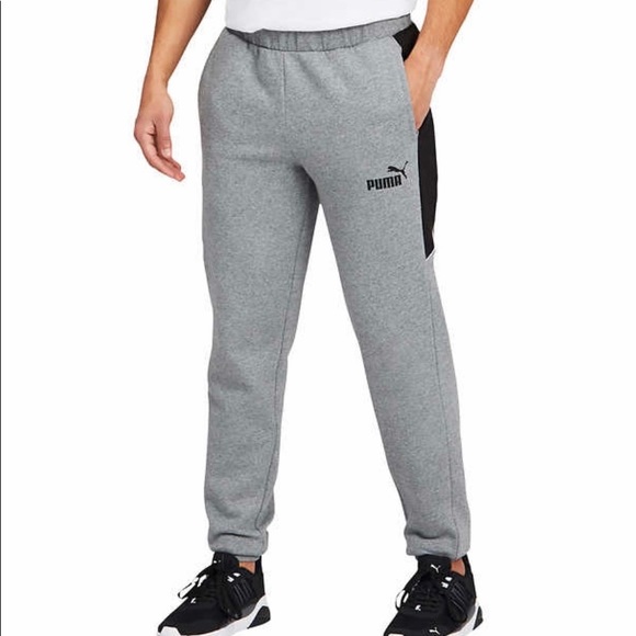 Puma Men’s Jogger, Gray (S, M, L) - Picture 3 of 6